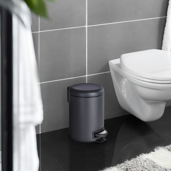 Черна кофа за боклук , 3 л Leman - Wenko-image-1