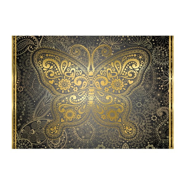 Velkoformátová tapeta Artgeist Golden Butterfly, 280 x 400 cm