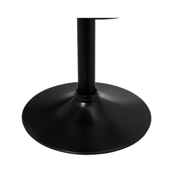 Черни бар столове в комплект от 2 бр. с регулируема височина  от имитация на кожа (височина на седалката 72 cm) – Casa Selección-image-4