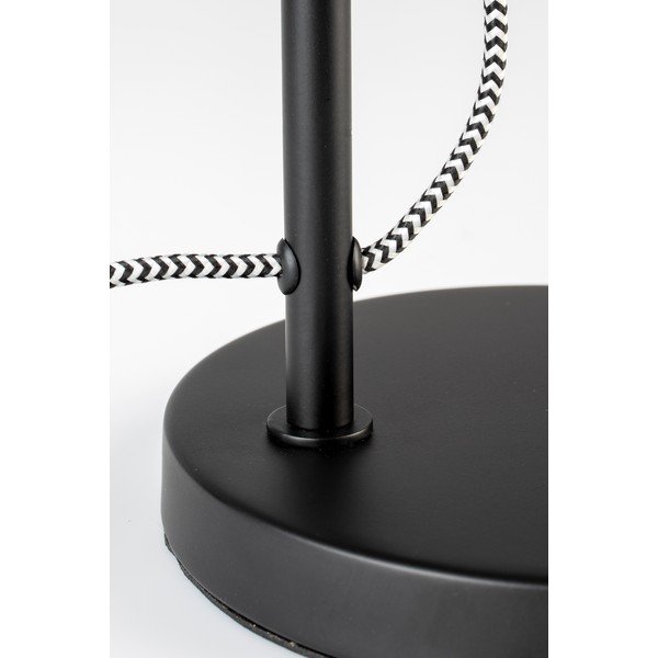 Черна настолна лампа Landon - White Label-image-3