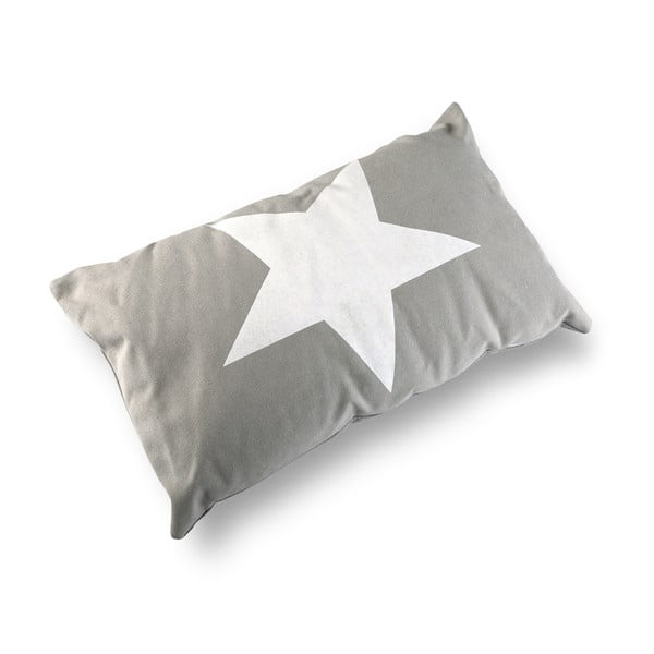Polštář Versa Grey & White Stars, 50 x 30 cm