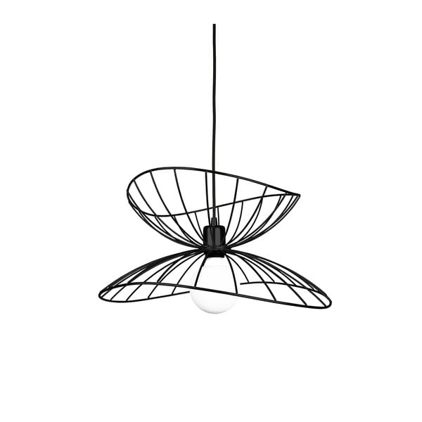 Черна висяща лампа Globen Lighting Ray, ø 45 cm - Globen Lighting