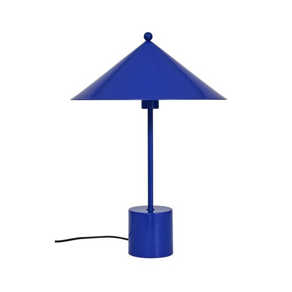 Синя метална настолна лампа (височина 50 cm) Kasa – OYOY Living Design