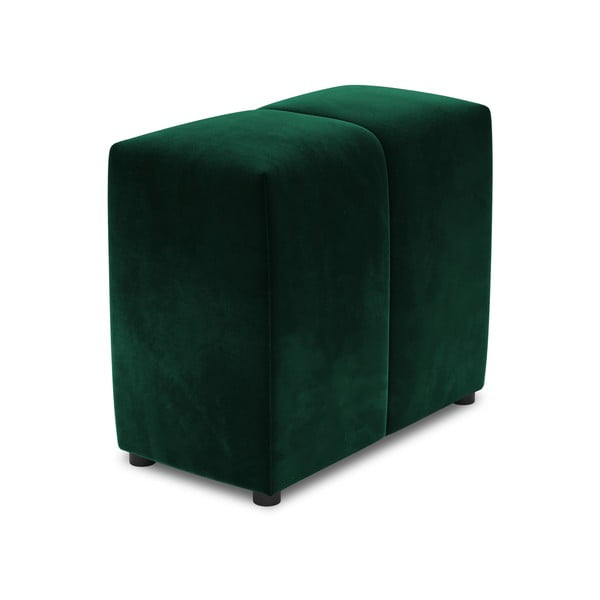 Зелена кадифена облегалка за модулен диван Rome Velvet - Cosmopolitan Design