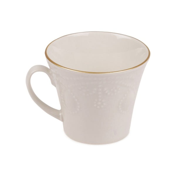 Комплект от 6 порцеланови чаши и чинии Kutahya Stitched - Kütahya Porselen-image-3