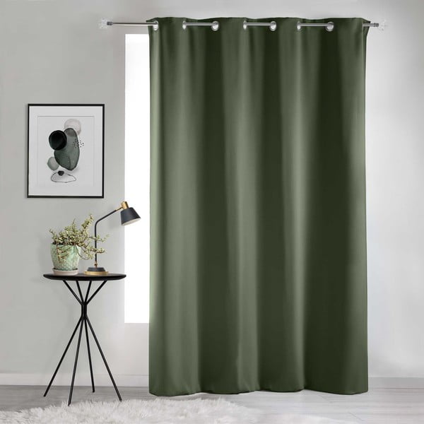 Затъмняваща завеса в цвят каки 135x280 cm Occult – douceur d'intérieur-image-3