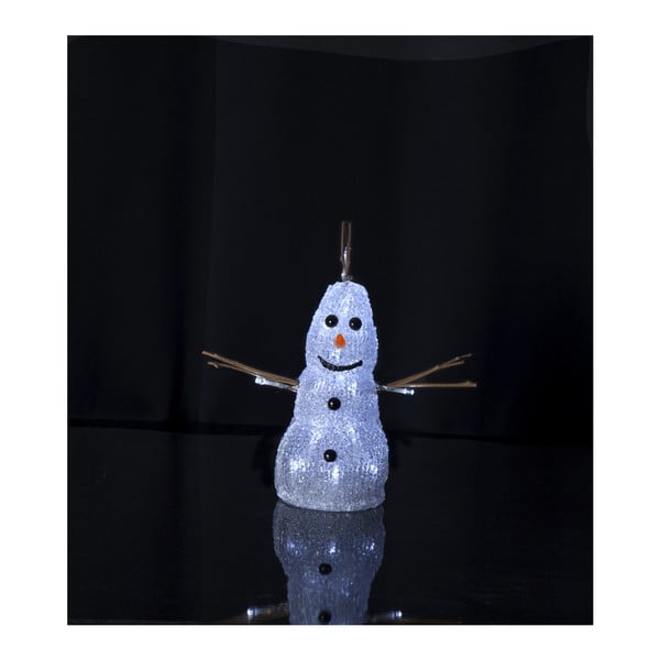 Svítící LED postavička Best Season Crystal Snowman