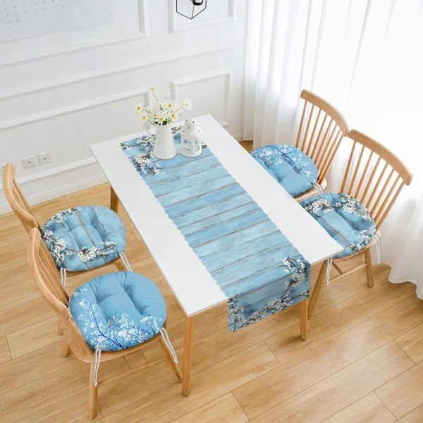 Комплект възглавници за седалка и покривка  5 бр. - Mila Home-image-1