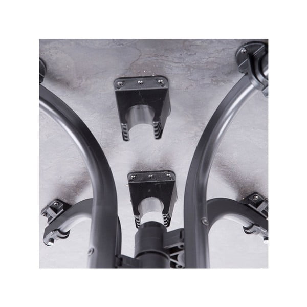 Метална кръгла градинска маса за хранене ø 70 cm Pizarra – Dajar-image-3