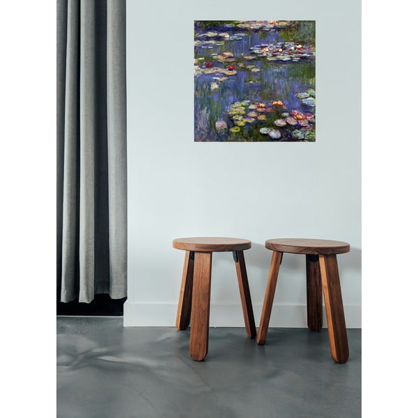 Живопис - репродукция 50x50 cm Water Lilies, Claude Monet - Fedkolor-image-1