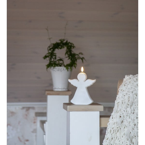 Външна LED свещ (височина 18 см) Flamme Angel - Star Trading-image-3