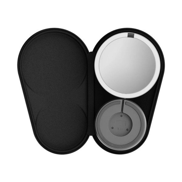 Козметично огледало със светлина/увеличително (увеличение 5x) ø 12 cm – simplehuman-image-4