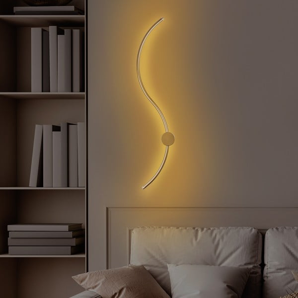 LED стенна лампа в златист цвят Uyan – Opviq lights-image-2