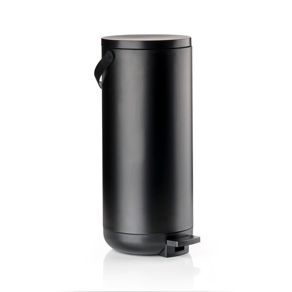 Черно пластмасово кошче за боклук с педал 35 l Circular – Zone-image-4