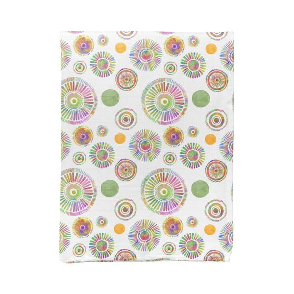 Бяло муселиново бебешко одеяло 75x100 cm Maya – Mijolnir