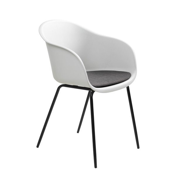Бял трапезен стол Topley - Unique Furniture