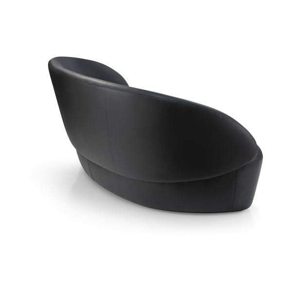 Диван от черна кожа , 214 см Naïve - EMKO-image-4