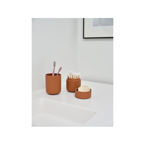 Оранжева каменина чаша за четки за зъби Ume – Zone-image-3
