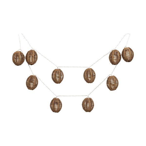 LED светлинна верига брой крушки 10 бр. на батерии дължина 180 cm Carlisle – House Nordic