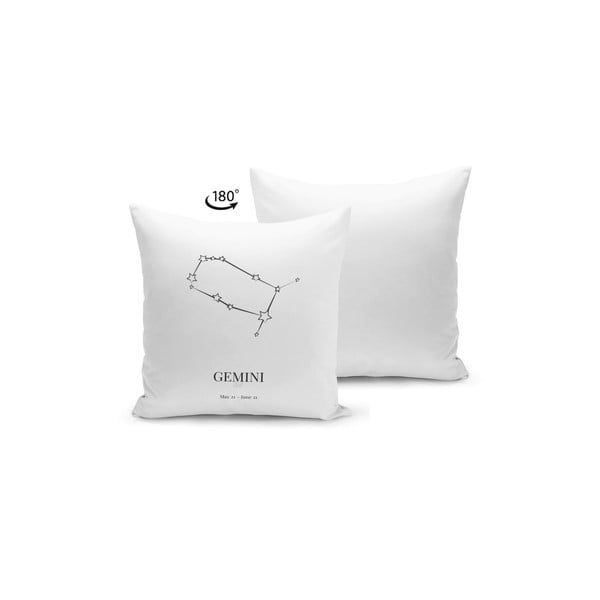 Възглавница с пълнеж Gemini, 43 x 43 cm - Kate Louise-image-1