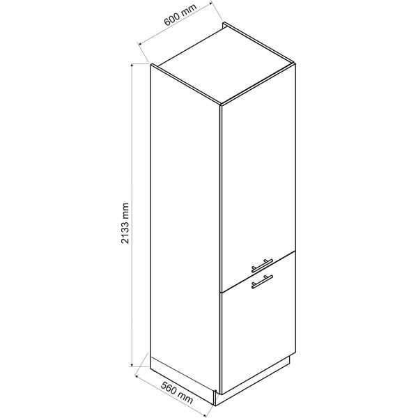 Ъглова кухня с плот (без сглобяване) 180–300 cm Nico – STOLKAR-image-4
