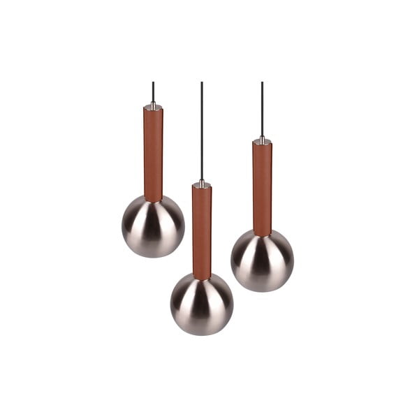 Сиво висящо осветително тяло ø 52 cm Ciliana – CINQUE-image-2