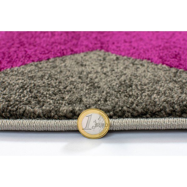 Килим Aurora Grey Purple, 80 x 150 cm - Flair Rugs-image-2