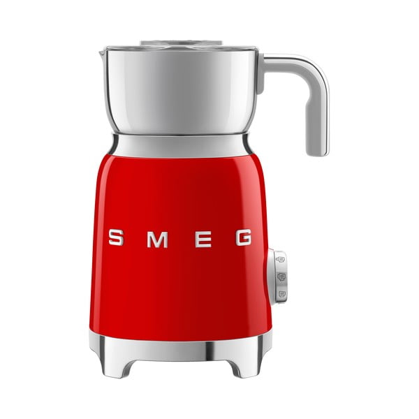 Червен  електрически миксер за мляко Retro Style – SMEG