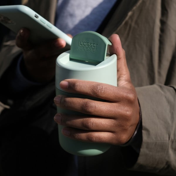 Чаша за пътуване в мента 340 мл Sipp - Joseph Joseph-image-3