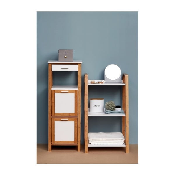 Бяла кутия за баня с капак Gara - Wenko-image-3