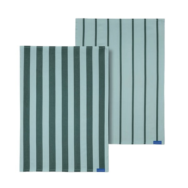 Памучни кърпи за съдове в комплект 2 бр. 50x70 cm Stripes – Mette Ditmer Denmark