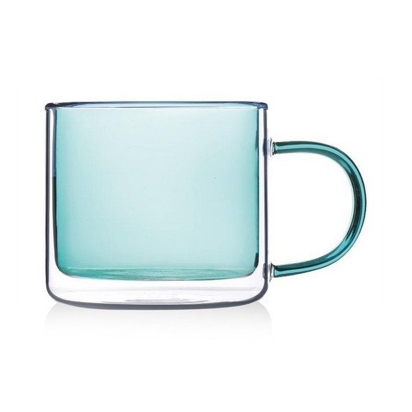 Светлосиня стъклена чаша – Hermia