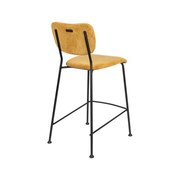 Бар столове в цвят охра в комплект от 2 броя 92 cm Benson - Zuiver-image-3