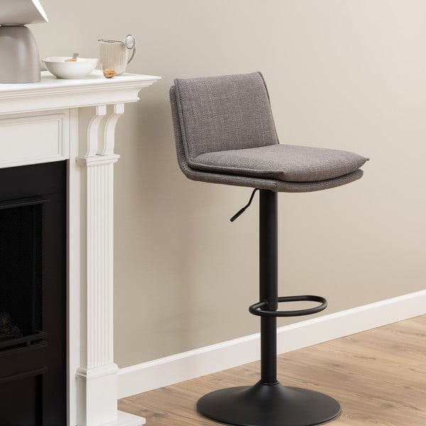 Сиви въртящи се бар столове в комплект от 2 броя 107 см Flynn - Actona-image-1