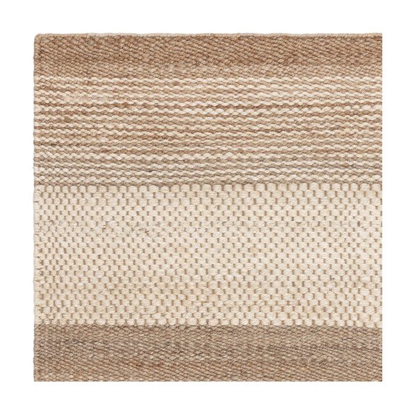 Бяло-бежов двустранен ръчно изработен ютен килим 200x300 cm Cedar – Asiatic Carpets-image-3