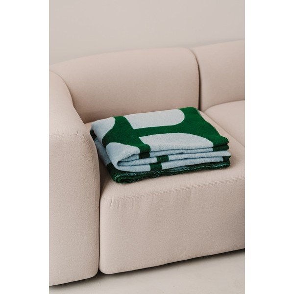 Зелено/синьо  одеяло 150x200 cm Gilli – noo.ma-image-2