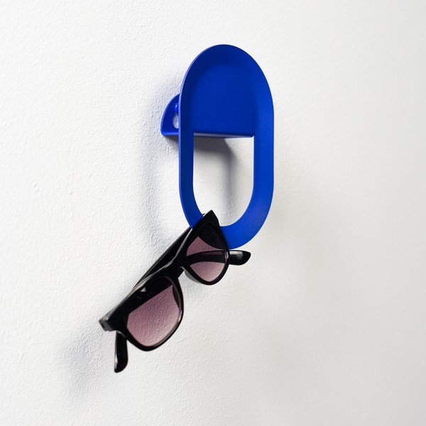 Синя стенна стоманена кука Coucou – Spinder Design-image-1