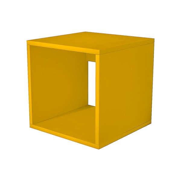 Жълто нощно шкафче Biga - Gauge Concept