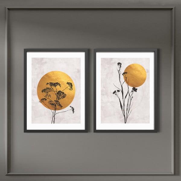 Картини в комплект 2 бр. 30x40 cm Charm – Styler-image-1