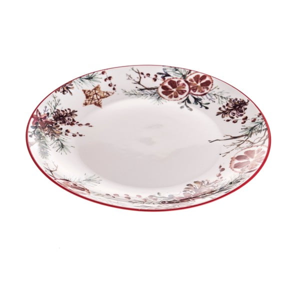 Бяла порцеланова чиния, ø 26,8 cm - Dakls