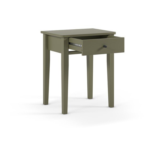 Зелено матово нощно шкафче Bart – Marckeric-image-3