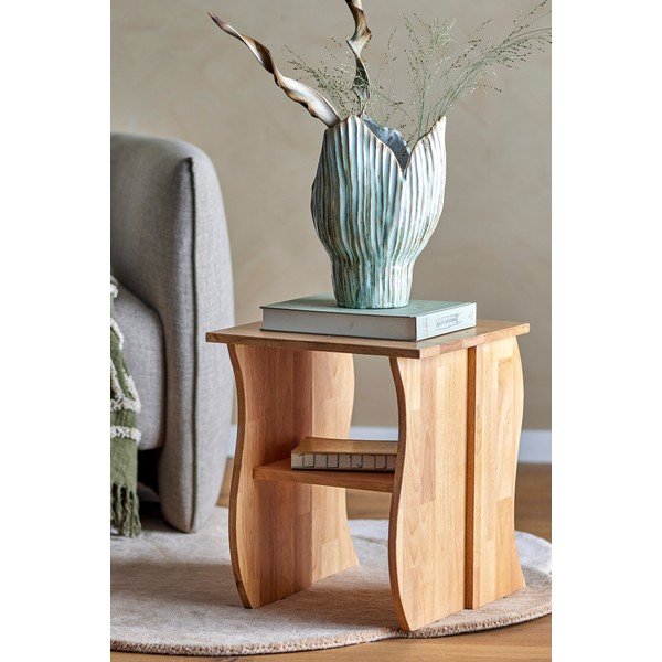 Стол от масивно каучуково дърво в естествен цвят Bark – Bloomingville-image-1