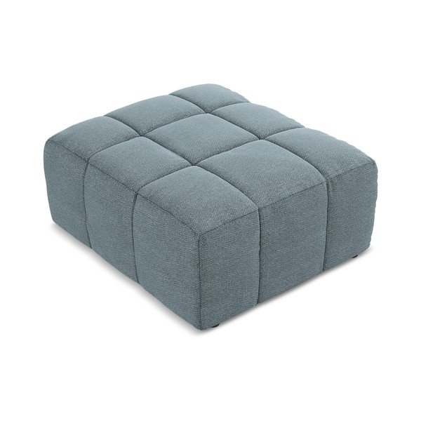 Синя табуретка  от прежда с примки от букле Aloha – Makamii-image-2