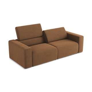 Кафяв модулен диван 224 cm Kalea – Makamii