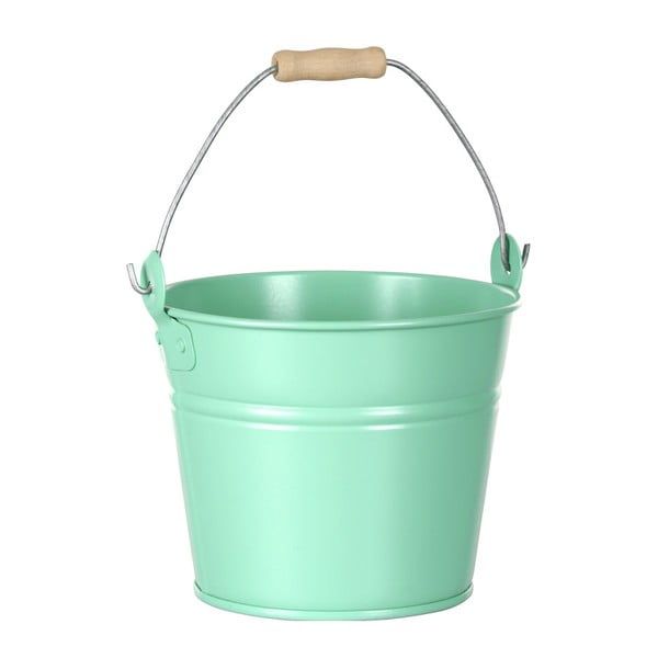 Zelený zinkový kbelík Butlers Zinc, 1,5 l