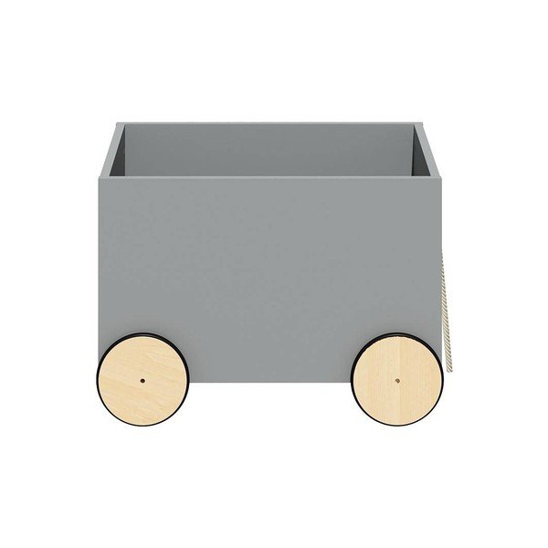 Сива мобилна кутия за играчки Lotta - BELLAMY-image-1