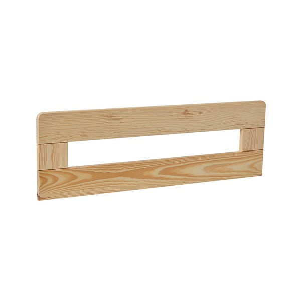 Комплект от 2 кафяви дървени прегради за детско легло , 200 x 90 cm Simple - Pinio