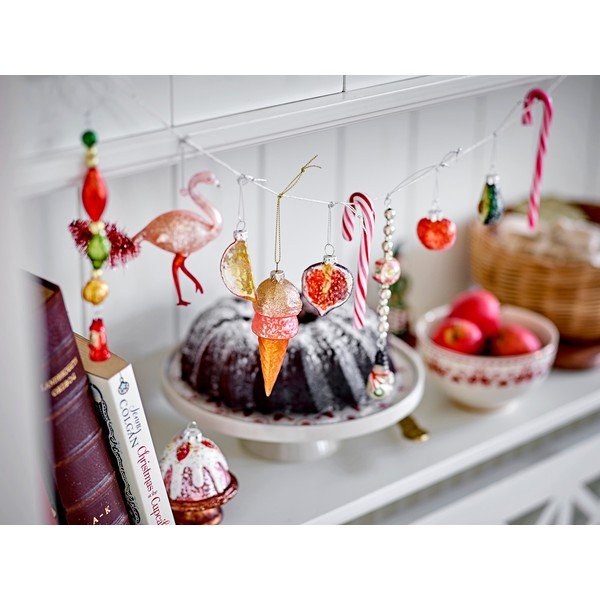 Стъклени коледни украси в комплект от 5 бр. 5,5 cm Finka – Bloomingville-image-1