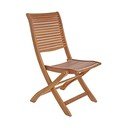 Градински стол от масивно дърво в естествен цвят Noemi – Bizzotto