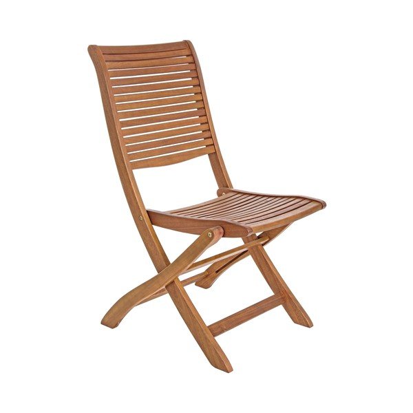 Градински стол от масивно дърво в естествен цвят Noemi – Bizzotto